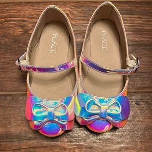 Iridescent Girl Dress Shoes